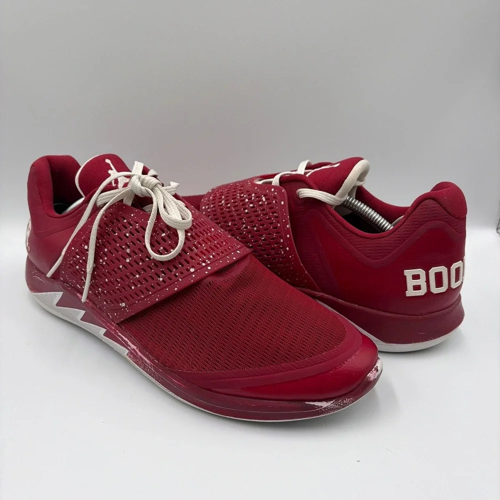 Jordan Grind 2 Oklahoma Sooners Low Mens 12 Red Boomer Sooner NCAA AT8012-601